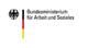 Logo des Bundesminsteriums f&uuml;r Arbeit und Soziales